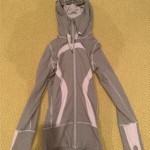 lululemon athletica Taupe and Light Pink Jacket